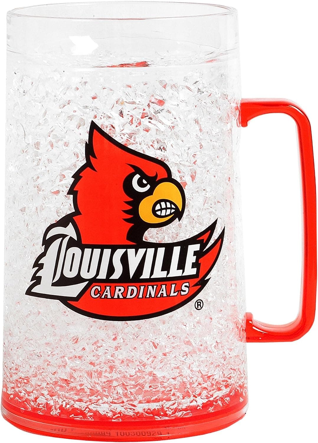 NCAA Louisville Cardinals Monster Freezer Mug - 36 Ounce 4 Pack