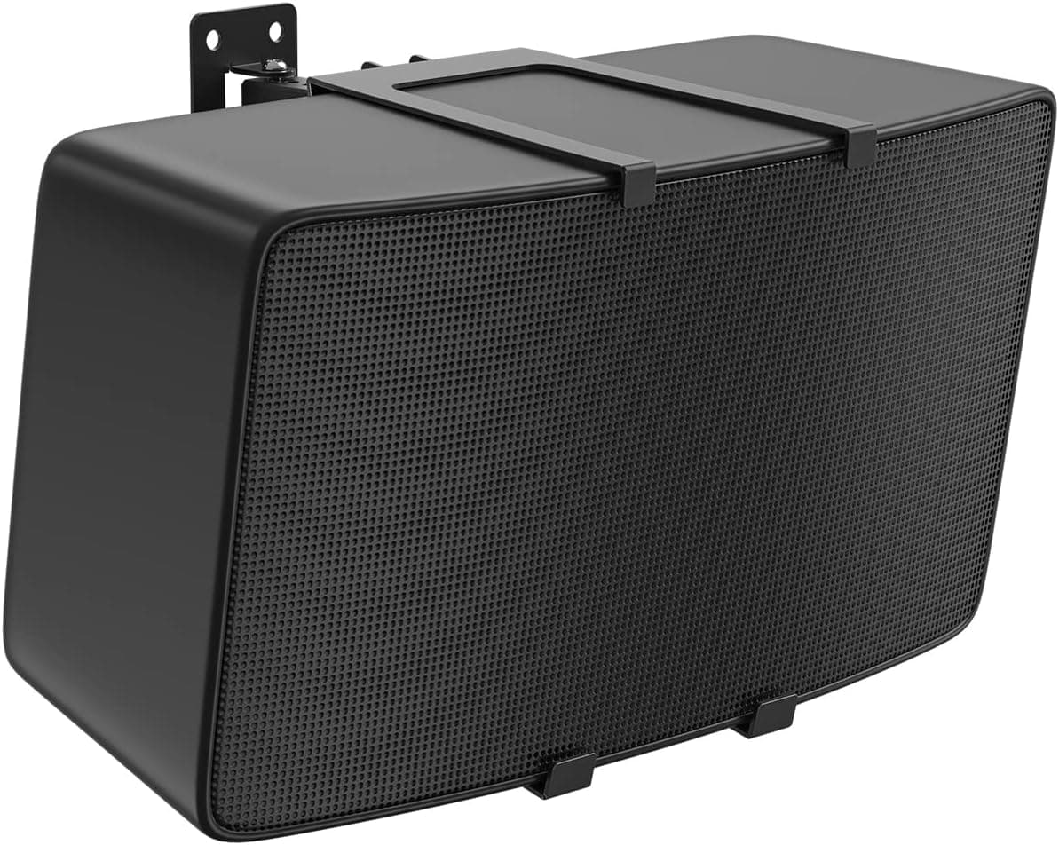notiela Speaker Wall Mount for Sonos Five & Play 5 Gen 2 Speaker Mount, Tilt & Swivel Adjustable Bracket for Sonos Play:5 and Sonos Five Wall Mount, Black