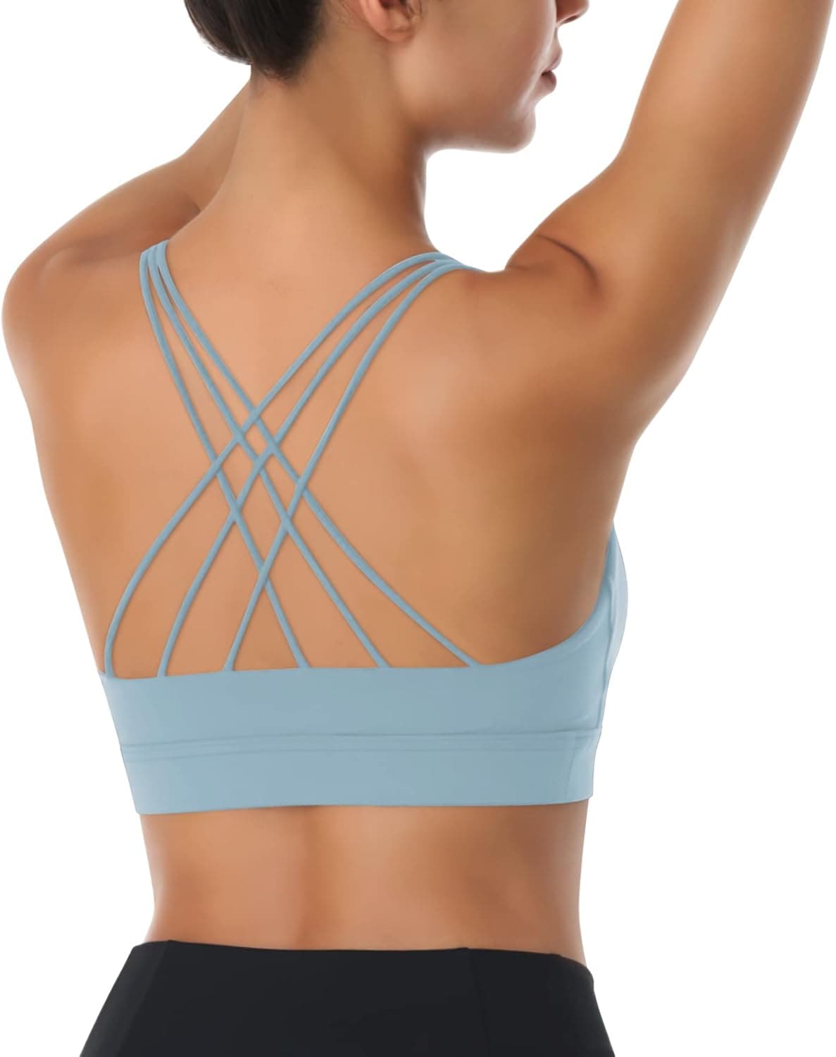 LEXISLOVE Womens Workout Shirts Sexy Open Back Activewear Workout Clothes Sports Yoga Tank Tops
