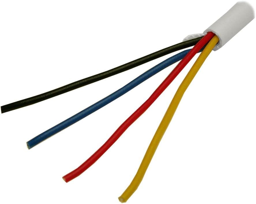 Security Burglar Alarm Cable 22/4 Solid CL2 500ft