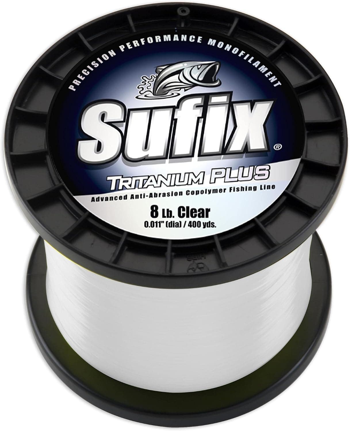 Sufix Tritanium Plus 1/4-Pound Spool Size Fishing Line (Clear, 17-Pound)