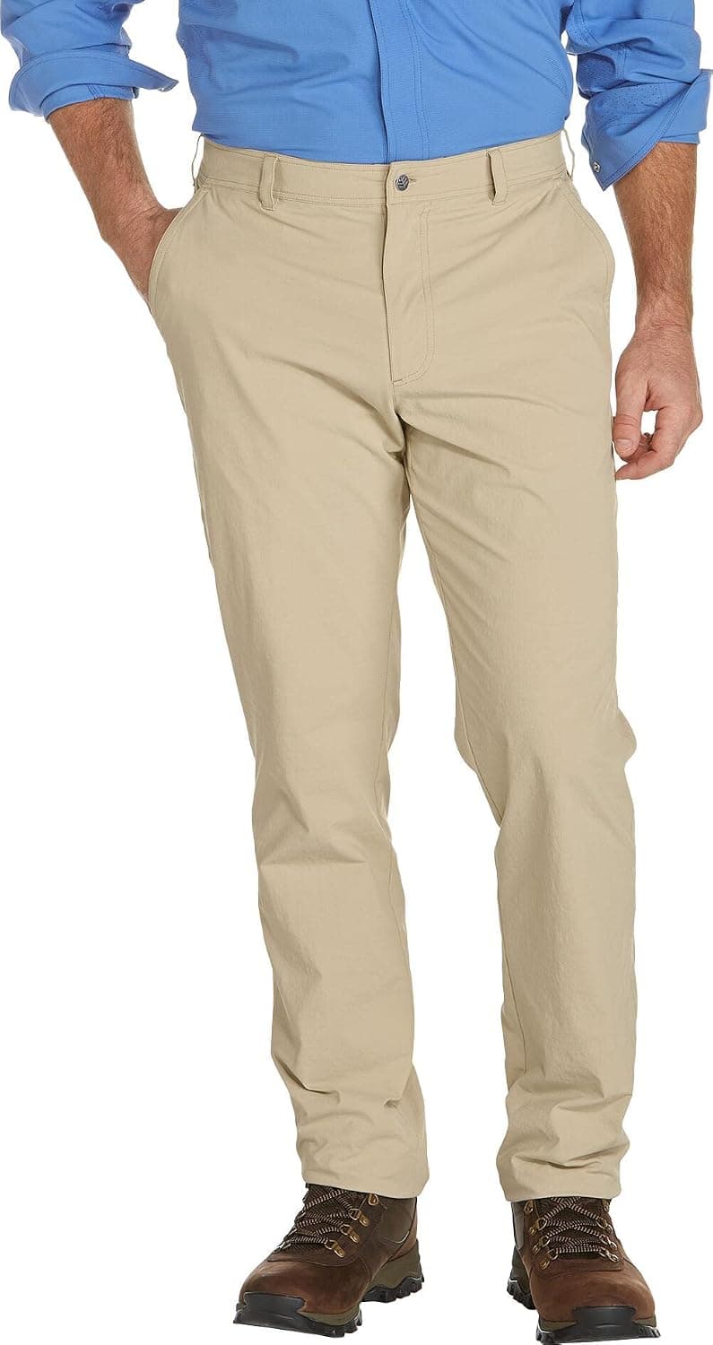 Coolibar UPF 50+ Men's Marco Summer Casual Pants - Sun Protective