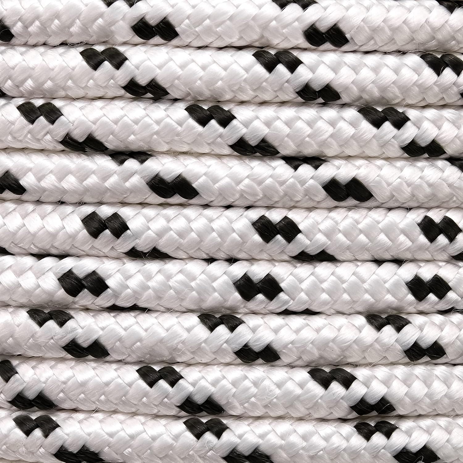 KIS Premium Quality Double Braided Polypropylene Floating Pope, Nylon Rope, Heavy Duty Extra Strength - Multi-Purpose Rope, Sailing, Crafting, Camping Rope - Made in Turkey (1/4" 100 feet)