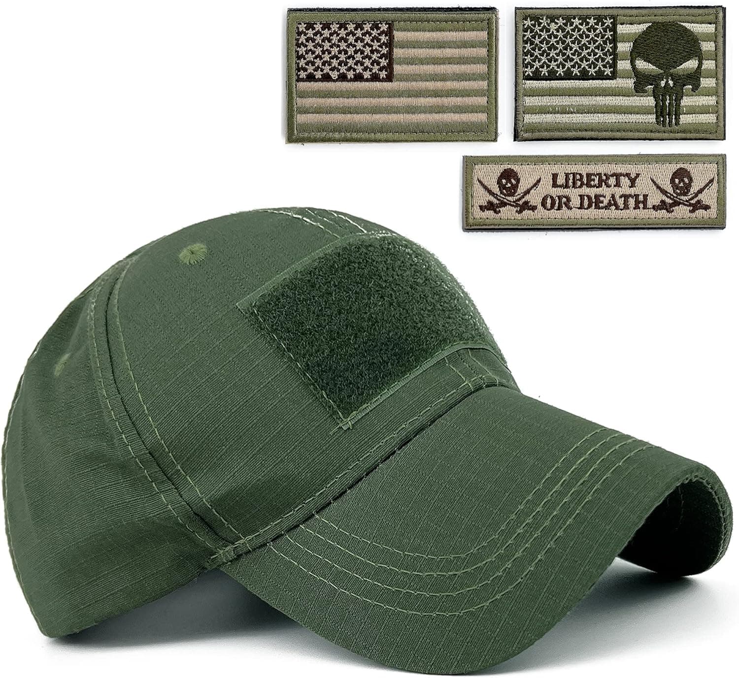 Masktide Mens Camo Baseball Hats with American Flag USA Patch Tactical Operator Patriotic Caps US Army Military OCP Ball Hat
