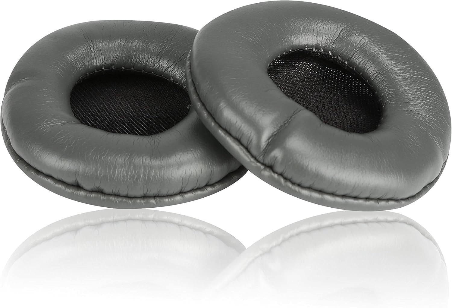 Jntworld Round Ear Pad Earpad for Professional Overhead Foldable Headphones (70mm Grey)