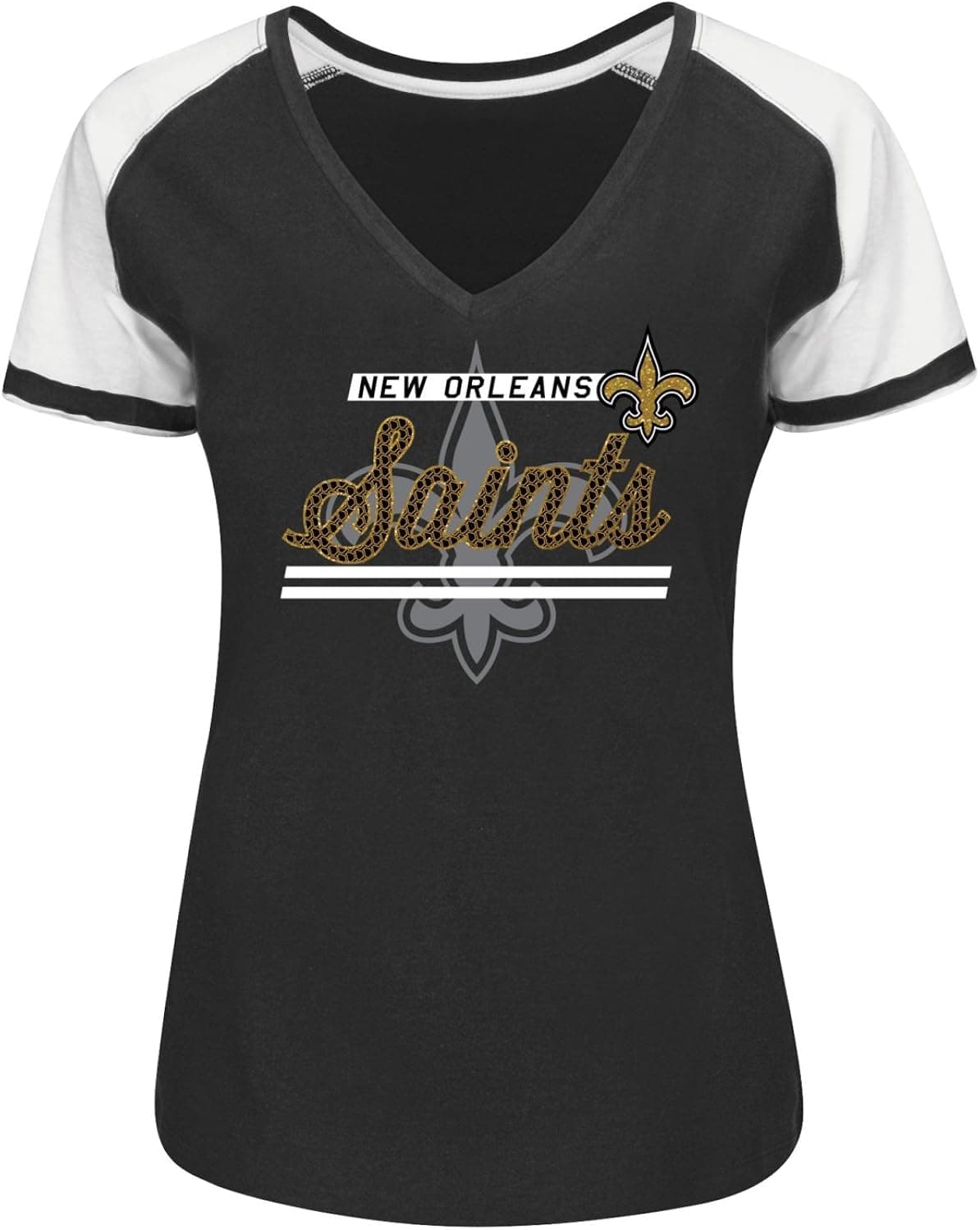 NFL Primed to Play V-Neck Raglan Tee