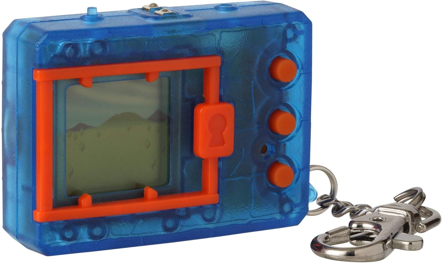 Bandai Original Digimon Digivice Virtual Pet Monster - Translucent Blue