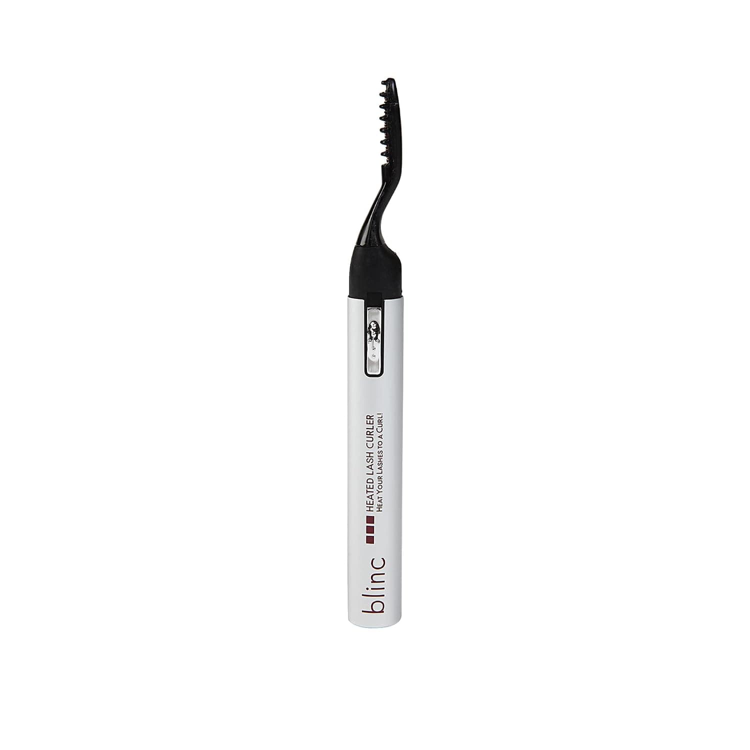 Blinc Heated Lash Curler, Heated Eyelash Curler Comb, Electric Eyelash Curler for Long Lasting Curls, Battery Included