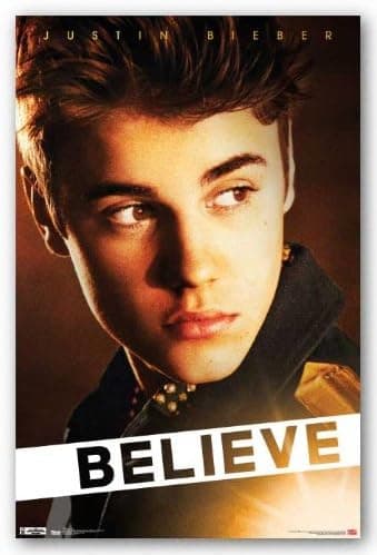 Justin Bieber Believe Music Poster