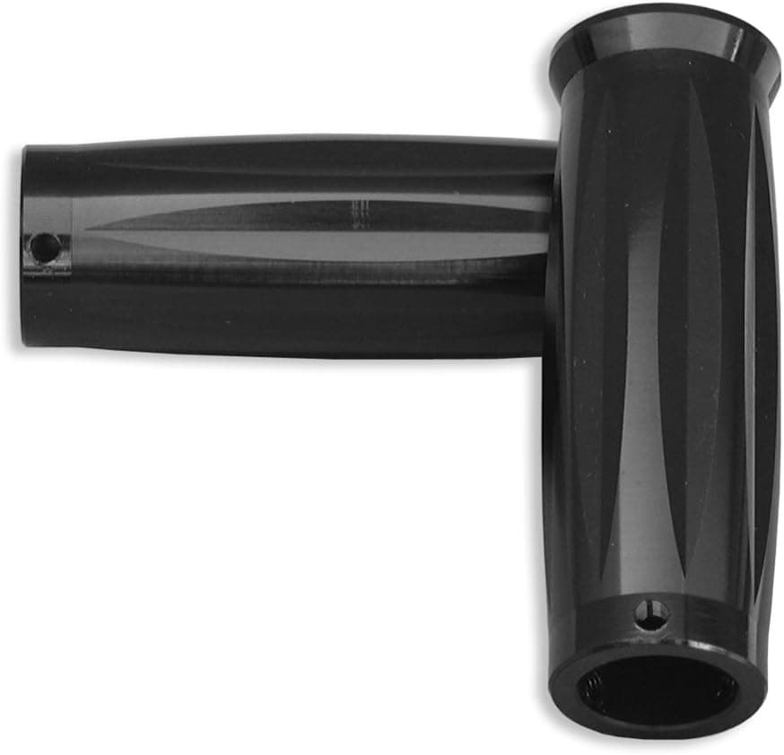 Nirve Diamond-Cut Bicycle Handlebar Grips (Black)