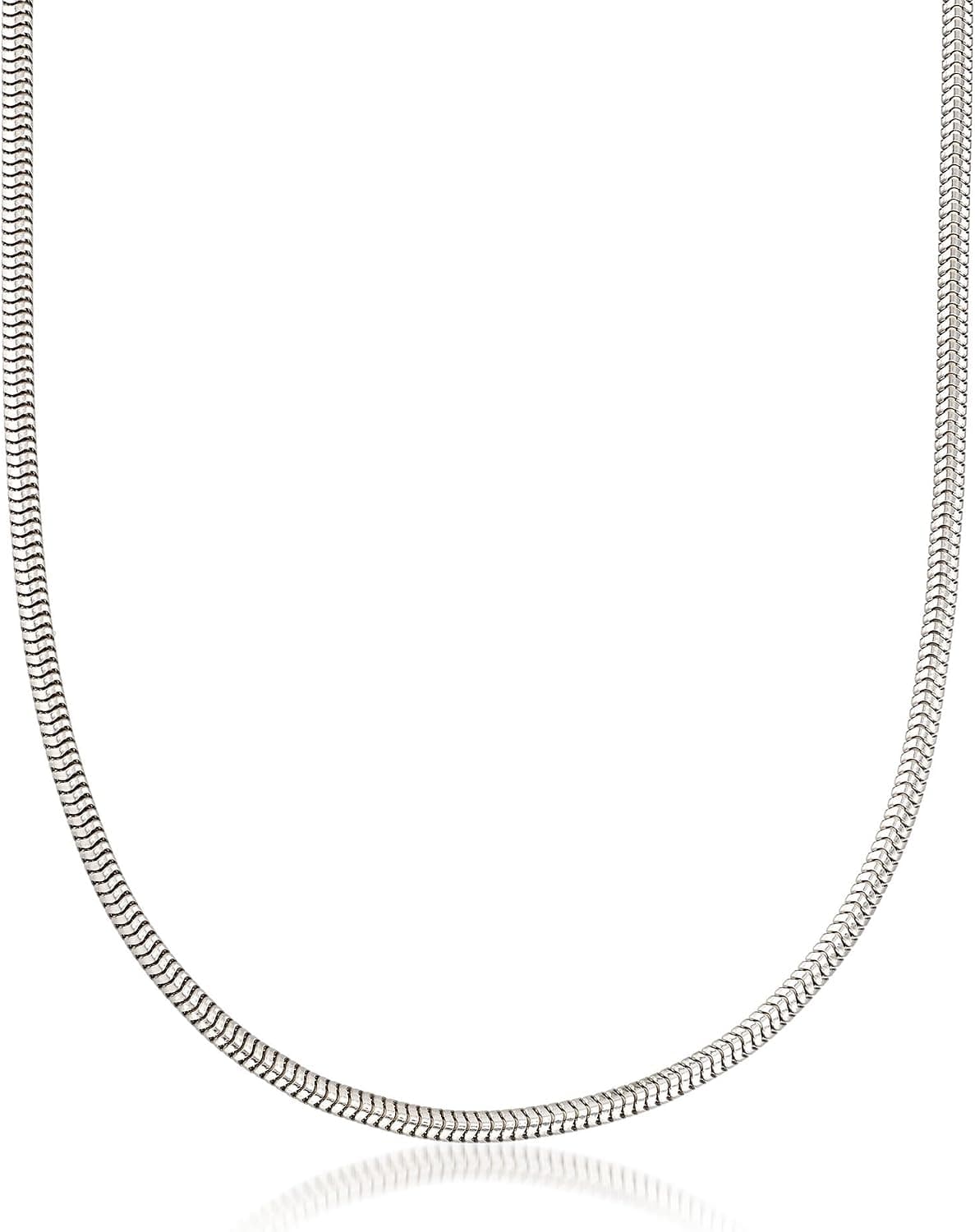 Ross-Simons 3mm Sterling Silver Snake-Chain Necklace