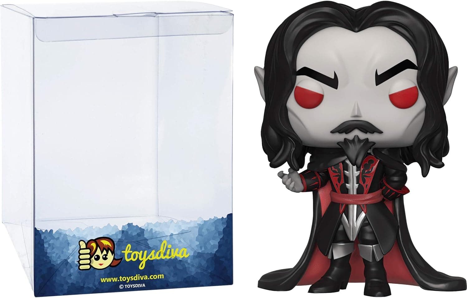 Vlad Dracula Tepes: Funk o Pop! Animation Vinyl Figure Bundle with 1 Compatible 'ToysDiva' Graphic Protector (582 - 38550 - B)