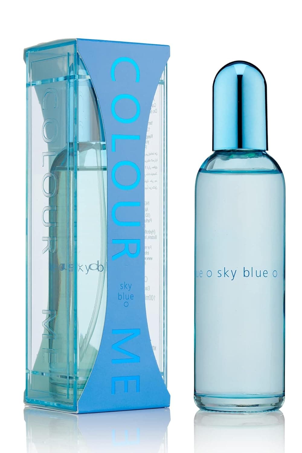 COLOUR ME Sky Blue - Fragrance for Women - 3.4 oz Eau de Parfum, by Milton-Lloyd