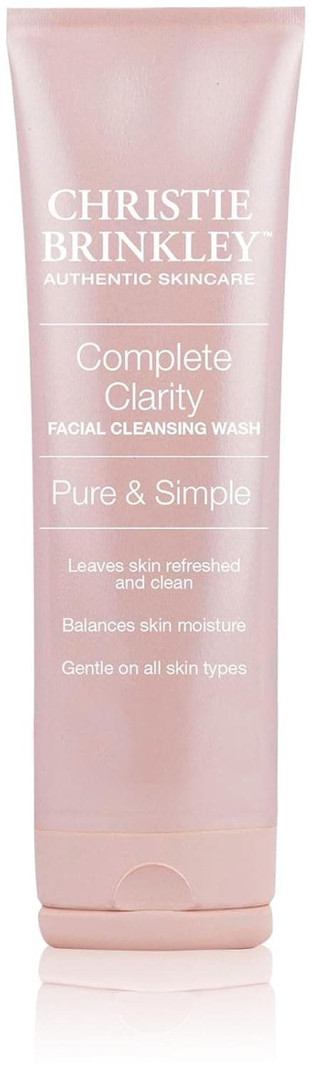 Christie Brinkley | Complete Clarity Facial Cleansing Wash - Moisturizing and Cleansing Facial Wash | 3.0 Ounces