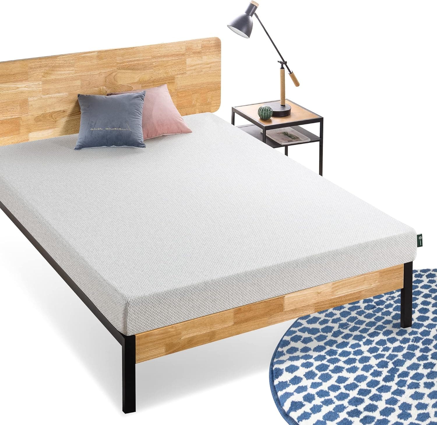 ZINUS 6 Inch Ultima Memory Foam Mattress / Pressure Relieving / CertiPUR-US Certified / Mattress-in-a-Box, Twin , Brown