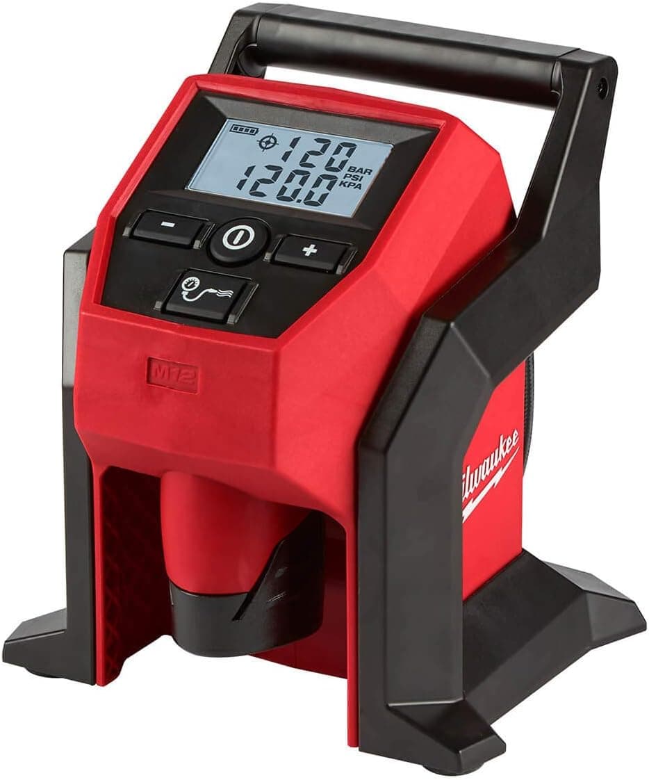 Milwaukee Electric Tools 2475-20P M12 COMPACT Inflator Free 2.0 Battery Special Kit
