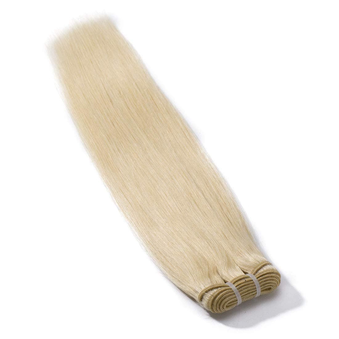 Discount-Hair Bundles 7A Sew in Blonde Bundle 100% Human Hair Platinum Blonde 16 Inch #60