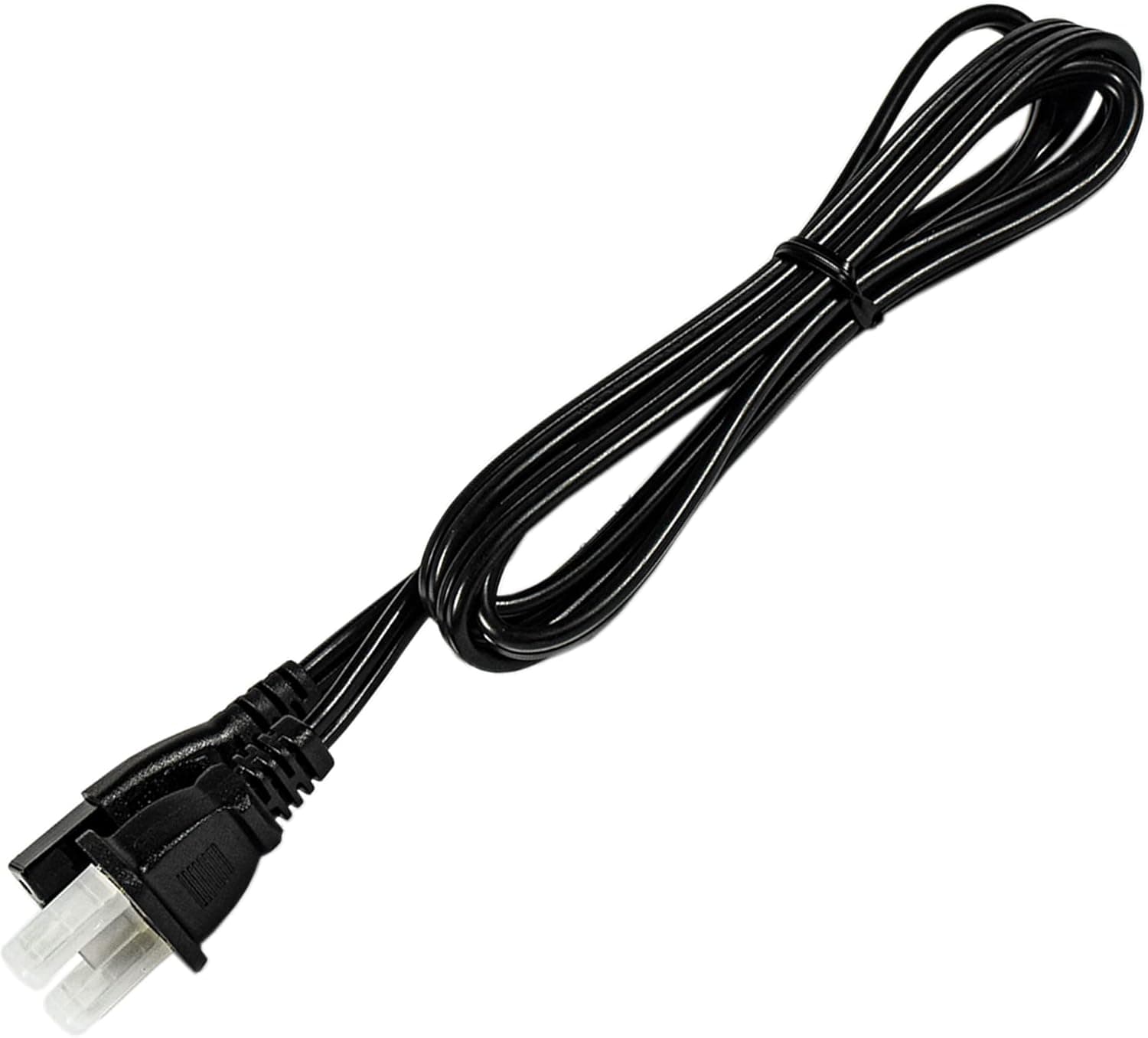 HQRP AC Power Cord Compatible with Behringer MS20 / MS40 Multimedia Speakers, Mains Cable Plus HQRP Euro Plug Adapter, Black