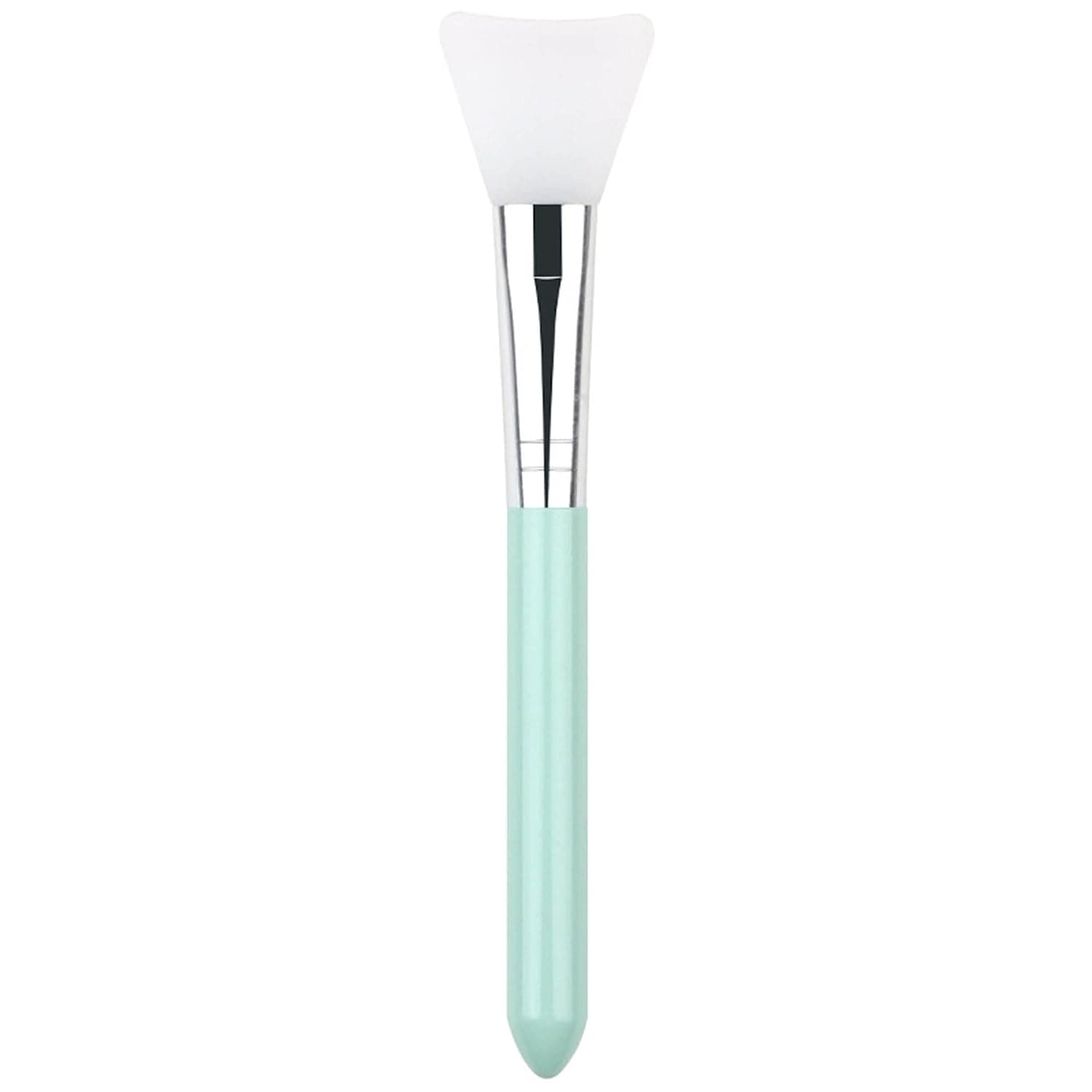 Face Mask Brush,Mask Beauty Tool Soft Silicone Facial Mud Mask Applicator Brush Hairless Body Lotion And Body Butter Applicator Tools Premium Quality Silicone Face Mask Brushes. Facial Mask Applicators for Mud, Clay, Charcoal Mixed Mask, and Body Lotion (green-Flat)
