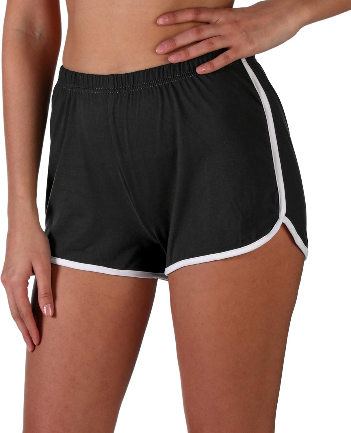 INDERO Women's Ultra Soft Running Shorts Casual Active Workout Yoga Gym Shorts (Available in Sizes S/M, L/XL)