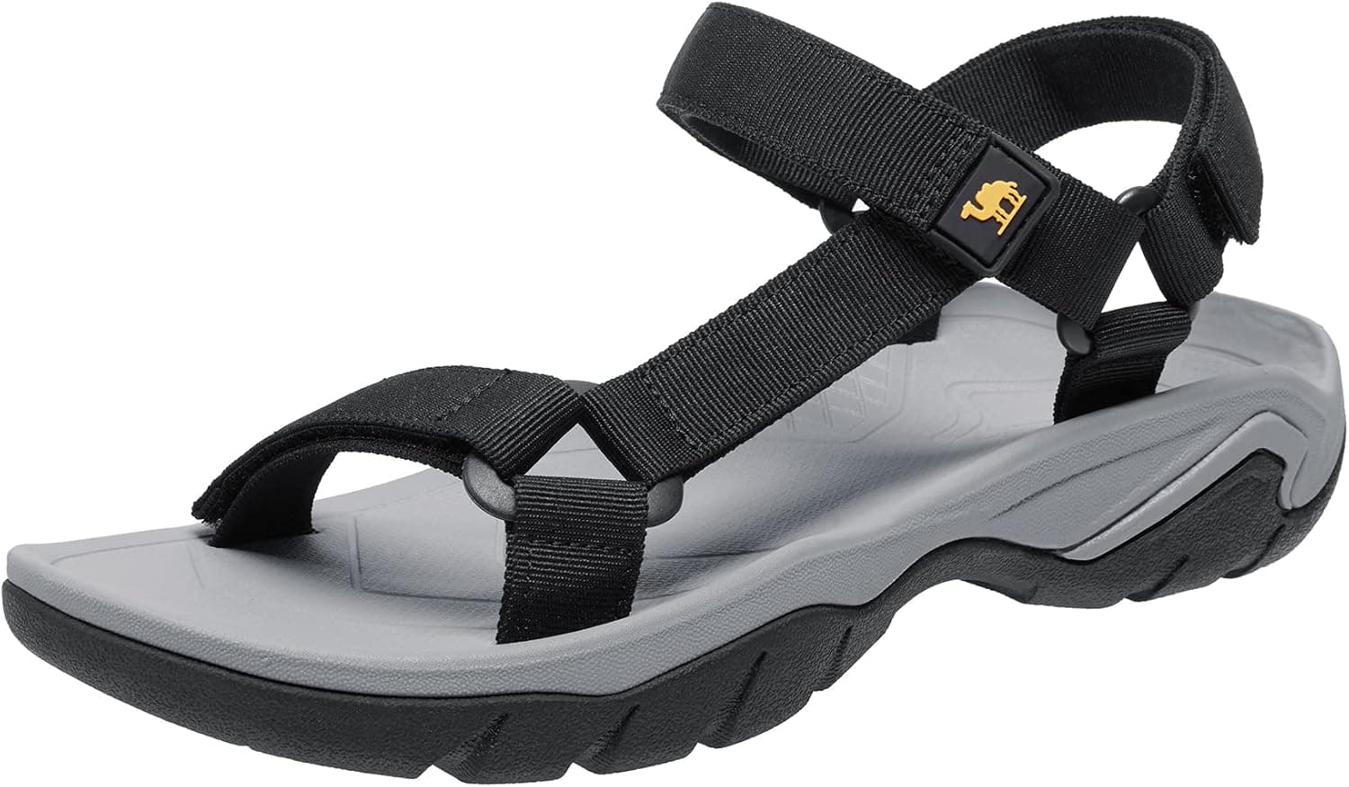 CAMELSPORTS Hiking Sandals for Women Comfortable Walking Sandals Waterproof Wide Stylish Athletic Sport Sandal with Adjustable Hooks with Arch Support Womens Summer Sandals for Beach Vacation Casual Camping