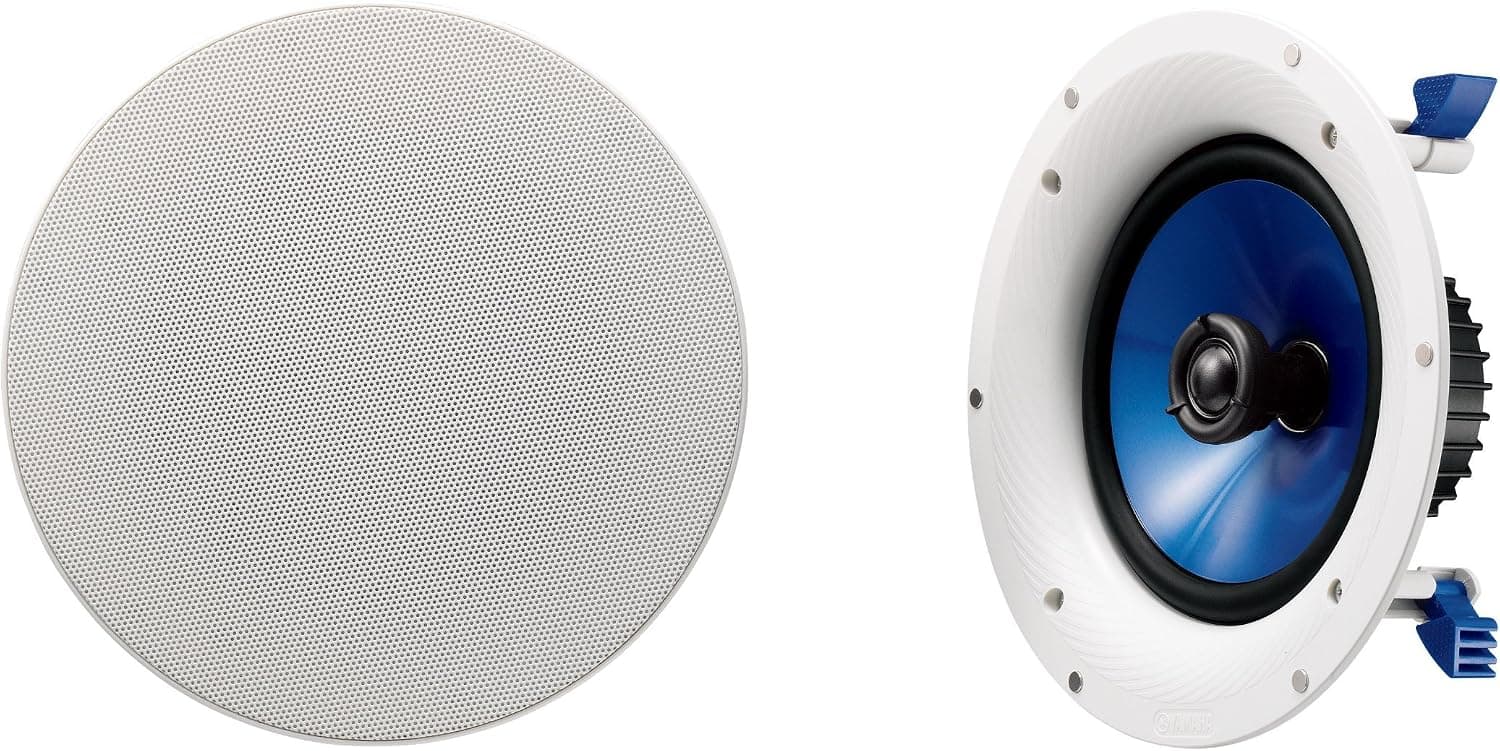 Yamaha NSIC800WH 140-Watts 2-Way RMS Speaker -- White (2 Speakers) (Renewed)