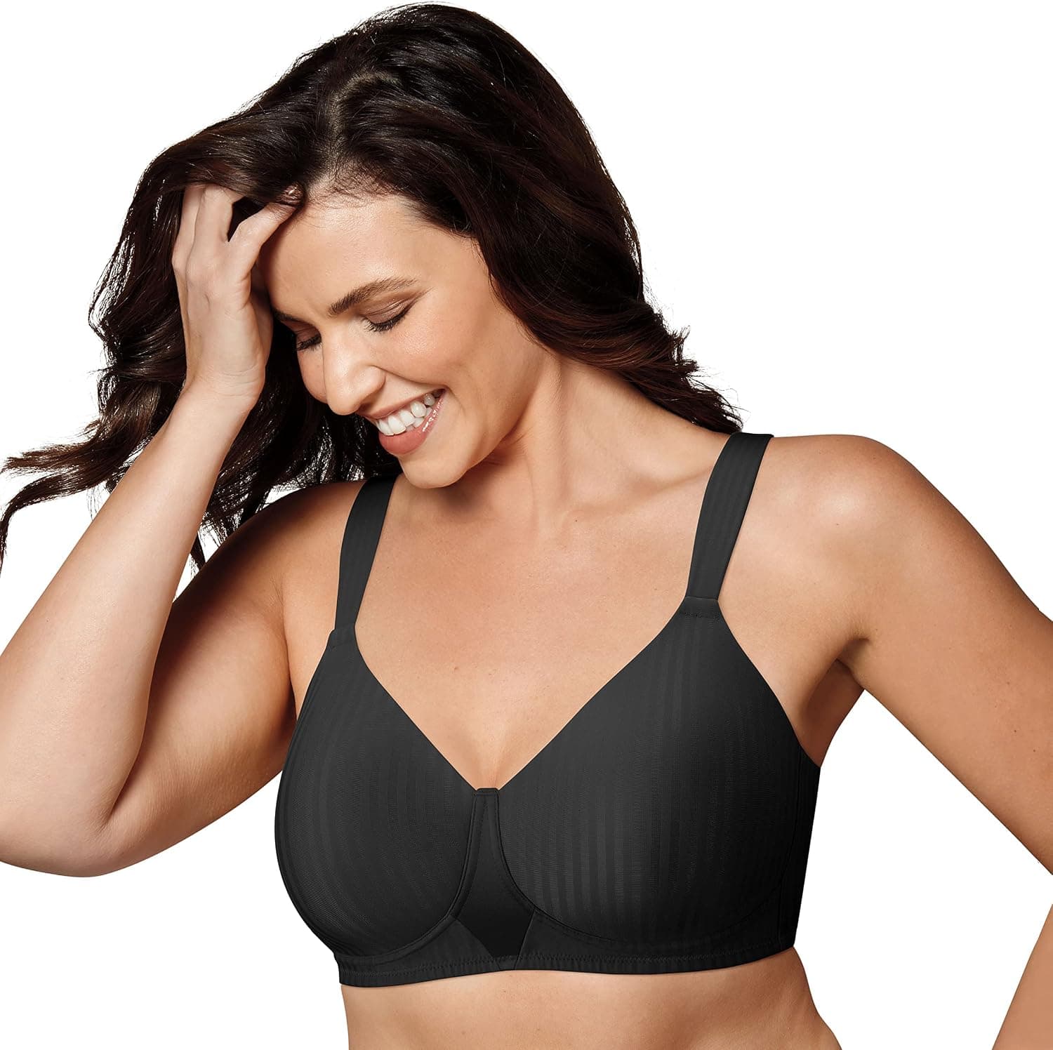 Playtex Women's Wireless, Secrets Perfectly Smooth Wirefree Bra, Full Coverage