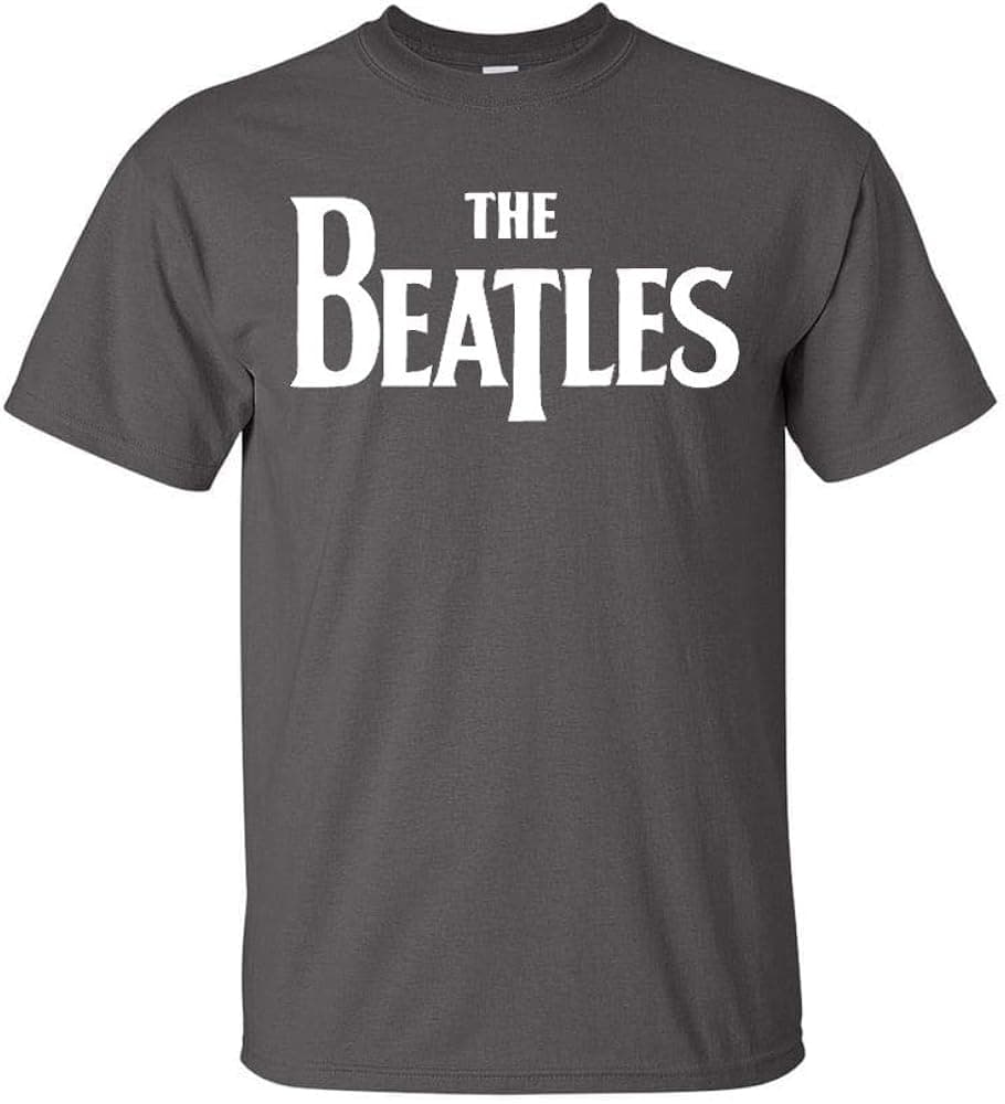 The Beatles T-Shirt Official Classic Rock Band Logo Tee