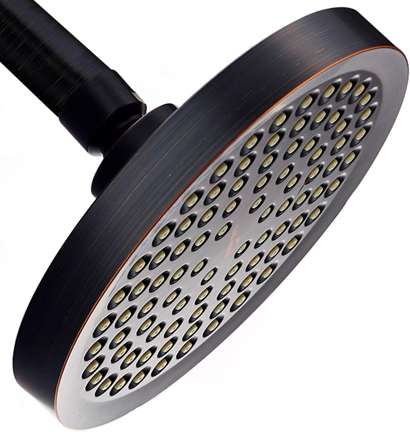 ShowerMaxx, Luxury Spa Series, 6 inch Round High Pressure Rainfall Shower Head, MAXX-imize Your Rainfall Experience with Rain Showerhead in Oil Rubbed Bronze Finish
