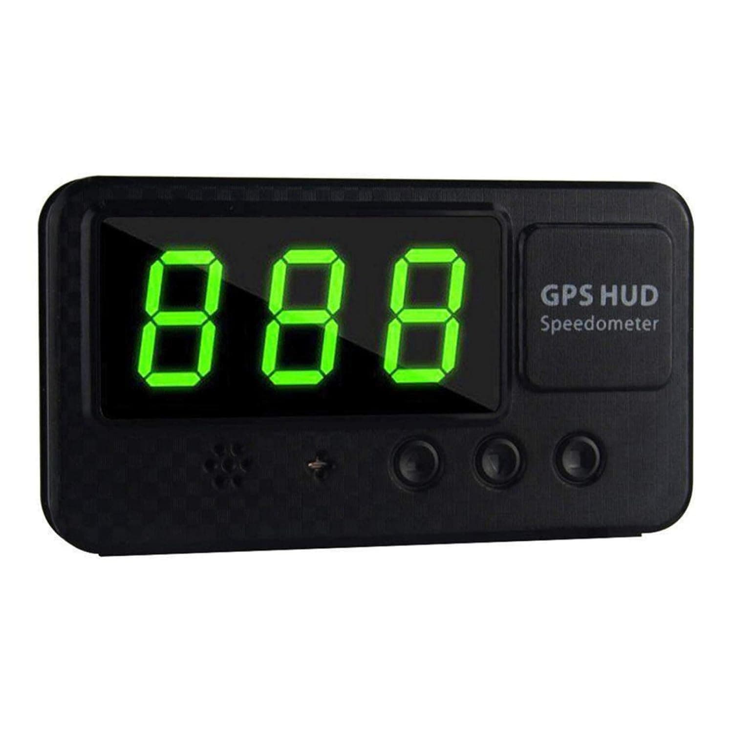 Digital Universal Car HUD GPS Speedometer with Fatigue Driving and Over Speed Alarm for Cars, Trucks, Motorcycle and Bicycle, ABS Head Up Display, Plug and Play,USB Charge