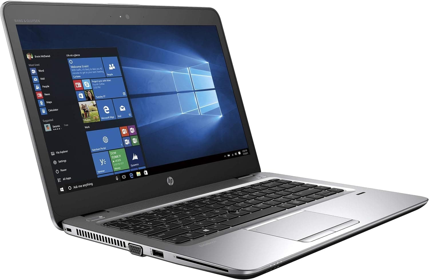 2019 HP EliteBook 840 G4 14 Anti-Glare HD Business Laptop (Intel Core i5-7200U, 8GB DDR4, 256GB M.2 PCIe NVMe SSD, Type-C, DisplayPort, WiFi AC, NFC, Windows 10 Pro) (Renewed)