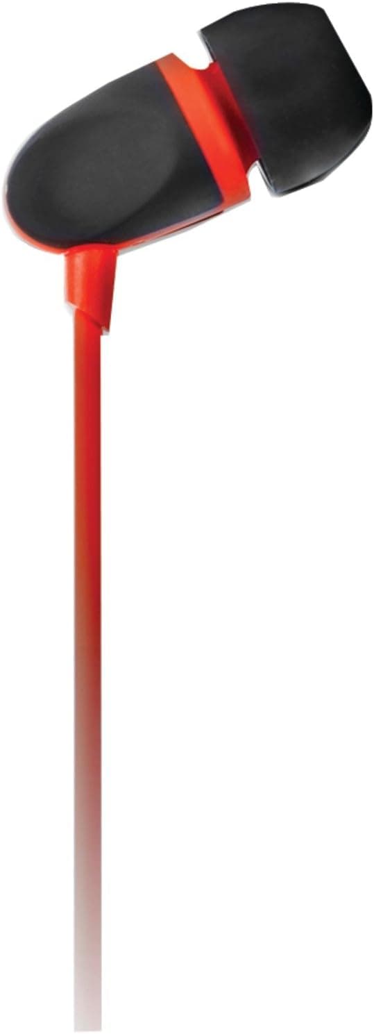 Ecko EKU-PCH-RD Pinch Earbuds with Microphone (Red)