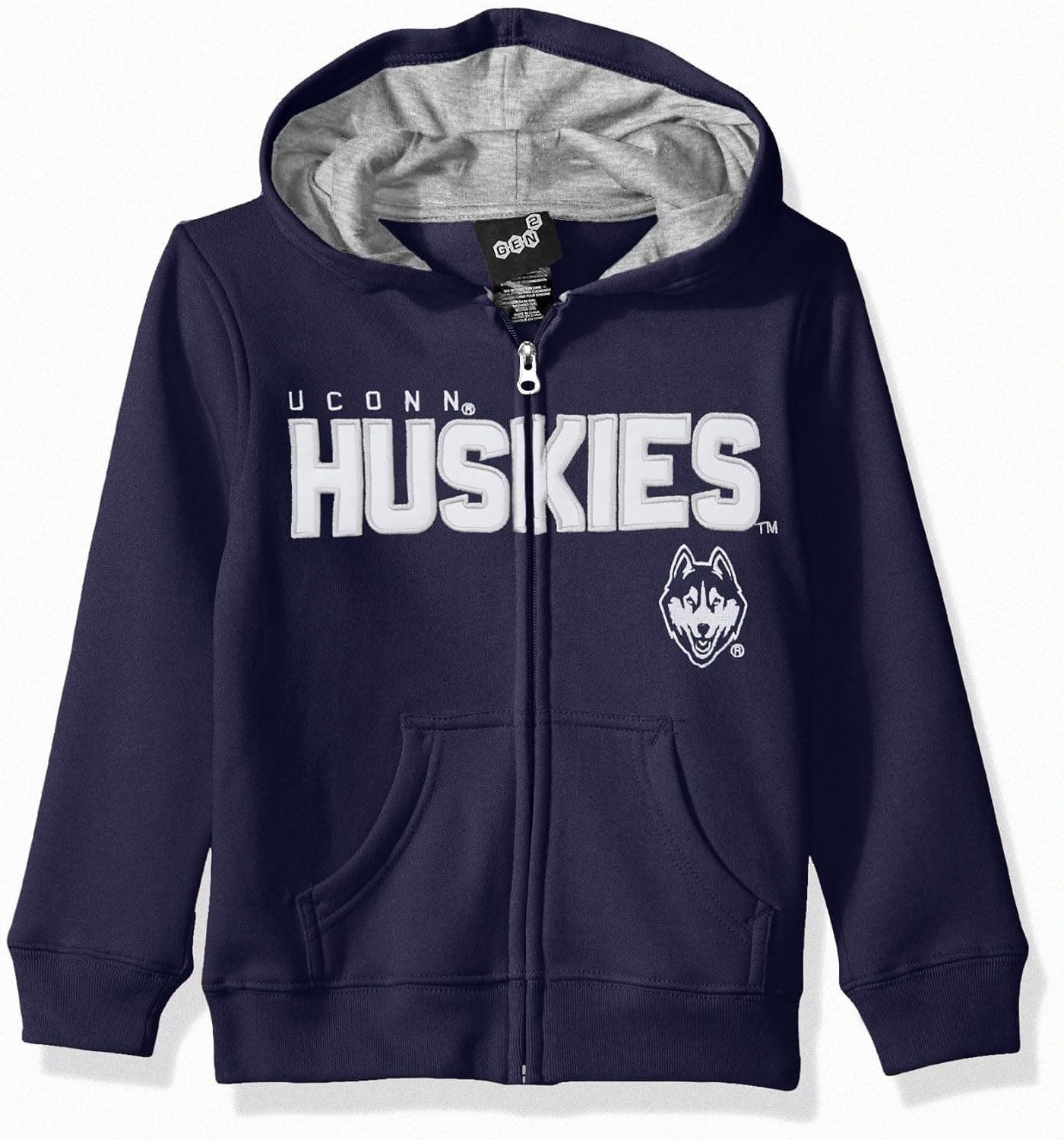 Outerstuff Boys' Stated Full Zip Hoodie