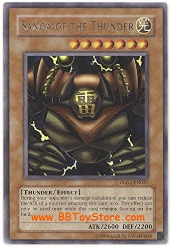 Yu-Gi-Oh! - Sanga of the Thunder (DLG1-EN031) - Dark Legends - Unlimited Edition - Rare