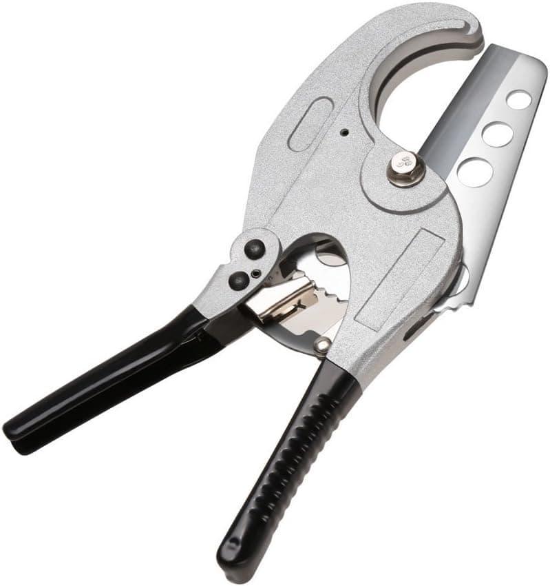 Pipe Cutter, Ratcheting PVC Cutter Tool, 1/8-inch to 2-1/2 inch Pipe Tube Cutter