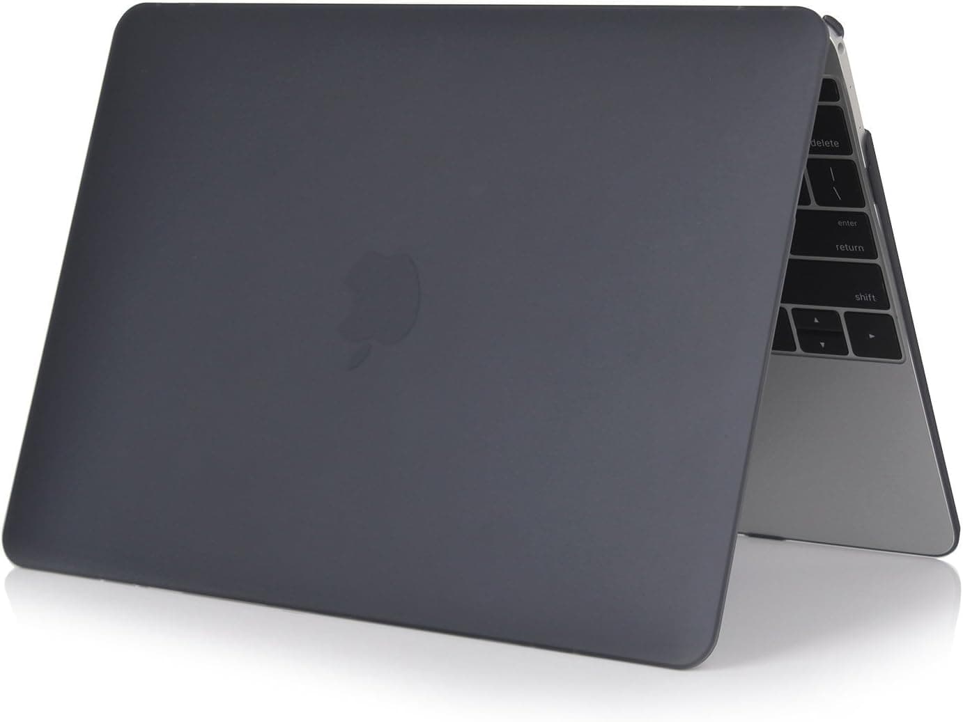 MacBook Pro 15 Case 2017 & 2016 A1707, CaseBuy Anti-Scratch Plastic Hard Case Shell Cover for Newest MacBook Pro 15 Inch with Retina Display (A1707 with Touch Bar, 2017 & 2016 Release), Black