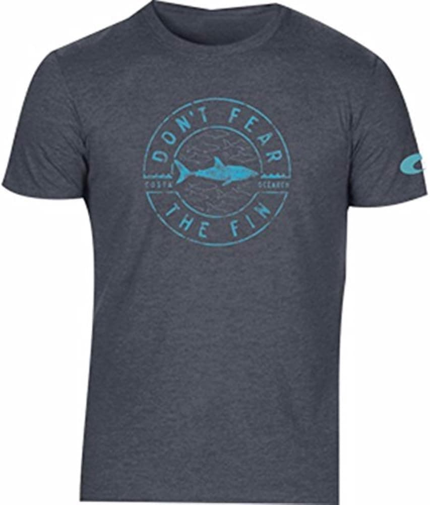 Costa Del Mar Mens Ocearch Fin Short Sleeve T-Shirt