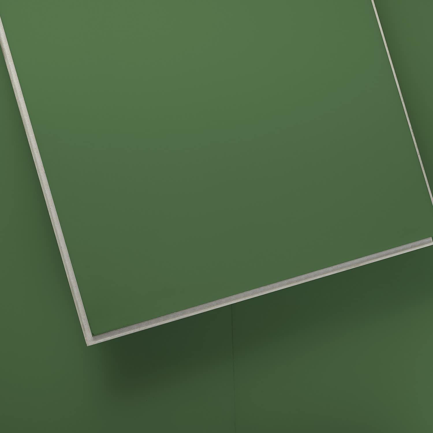 Lucida Surfaces Luxury Vinyl Flooring Tiles | Interlocking Flooring for DIY Installation | Solid Color-Look Planks | Chimichurri | MonoCore | 13 Sq. Feet, Box of 10 Tiles