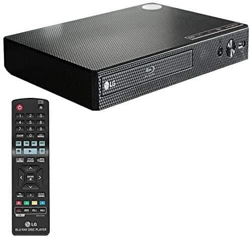 LG Electronics BP550 Wi-Fi and 3D Smart Blu-Ray Disc Player and HDMI Cable + Remote + FiberTique Cleaning Cloth