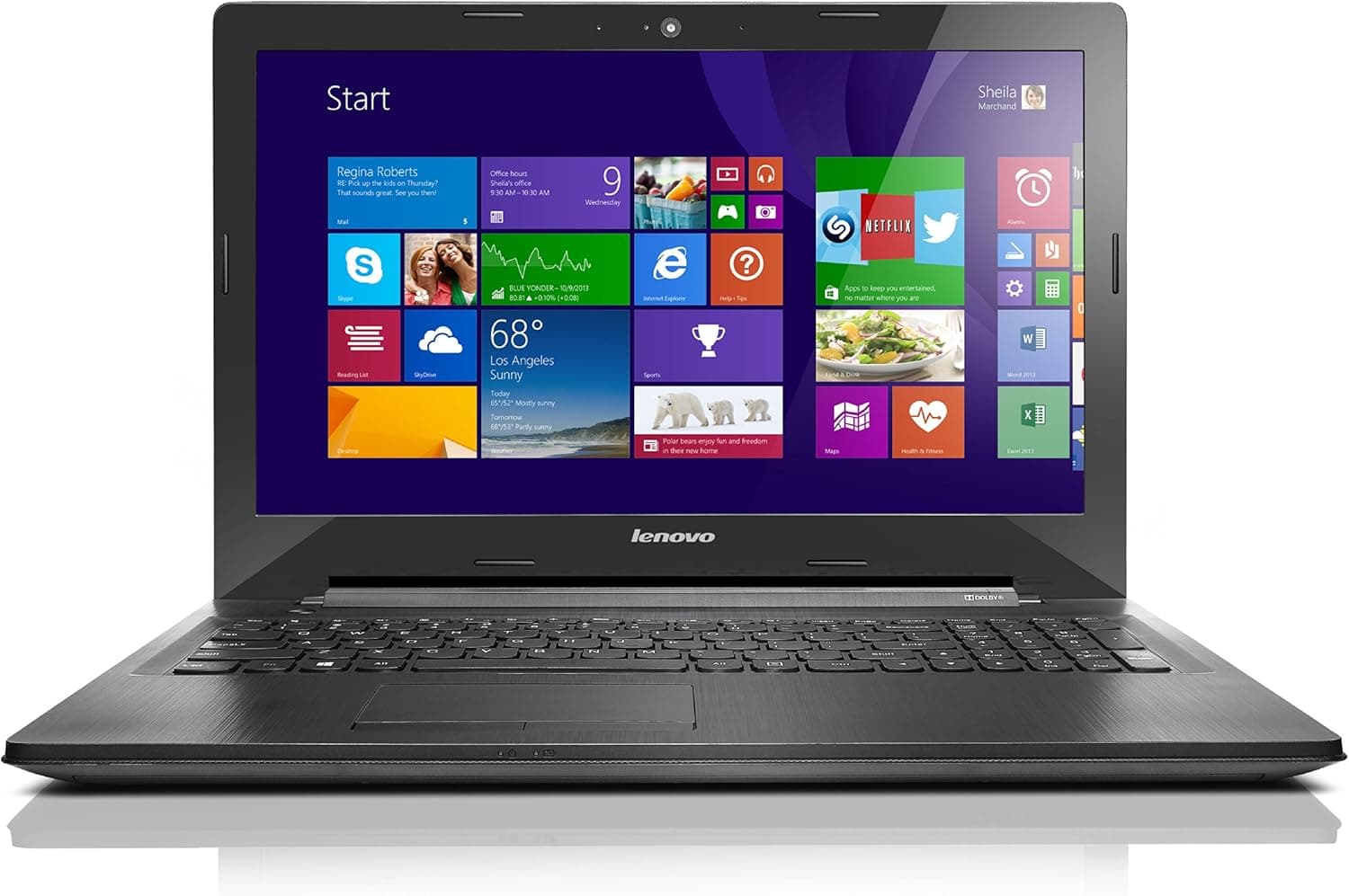 Lenovo Laptop IdeaPad G50 (59421808) Intel Core i7 4510U (2.00 GHz) 8 GB Memory 1 TB HDD Intel HD Graphics 4400 15.6" Windows 8.1