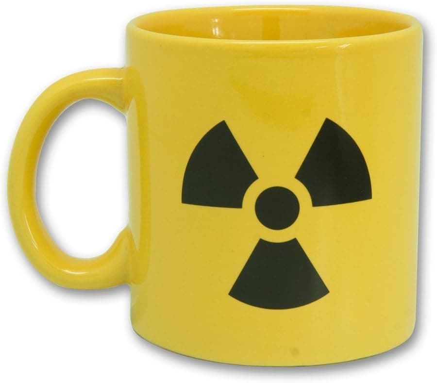 Hazard Warning Left-Handed Dribble Mug