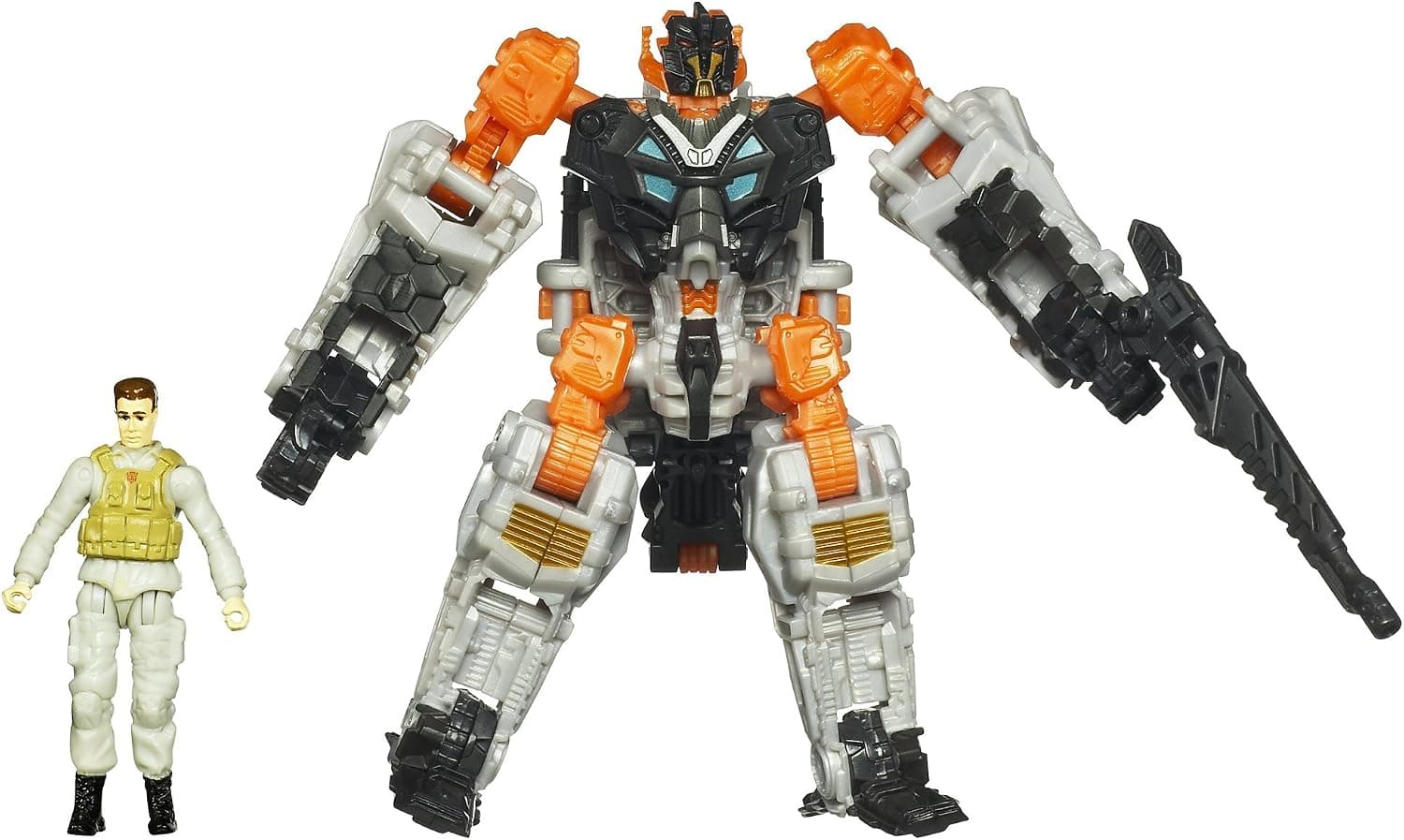 Transformers Dark of the Moon Mechtech Human Alliance Major Tungsten and Thunderhead