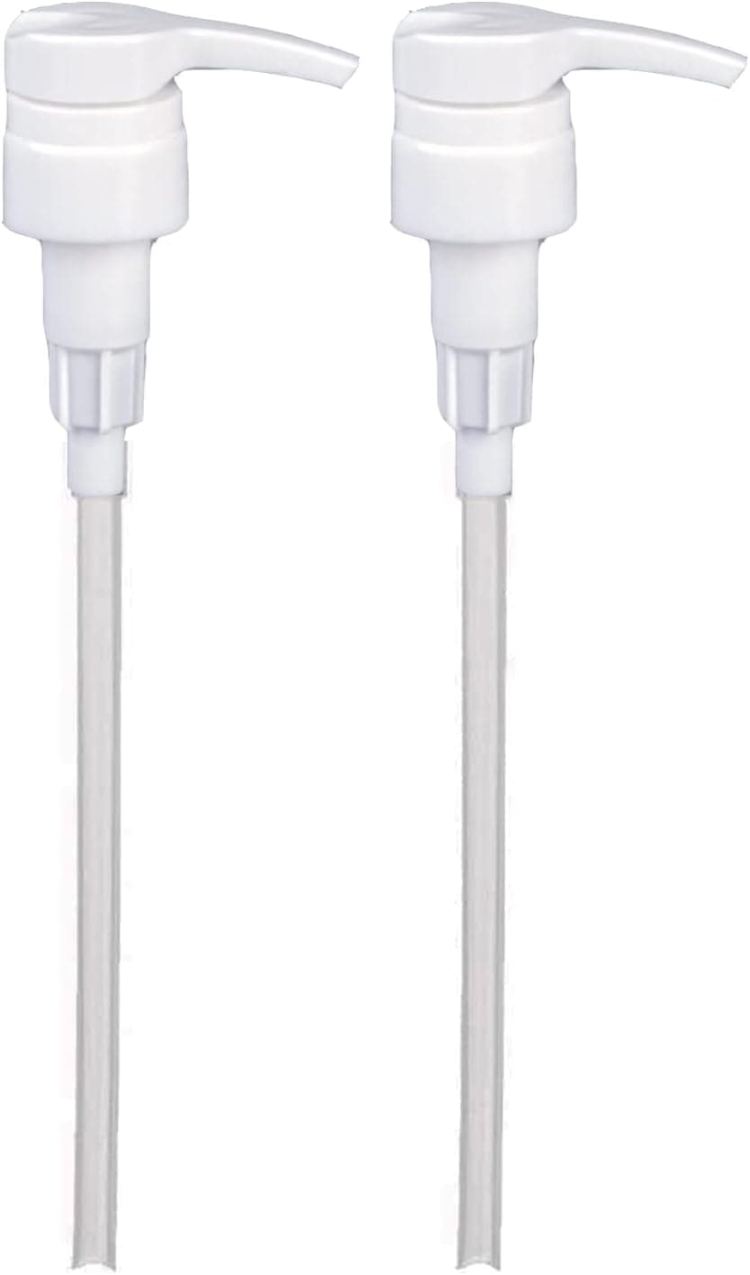Universal Shampoo/Conditioner Dispenser Pump for Bottle - Leak Proof - Pump Top Fits 1 Liter/33.8 oz Bottles - 28/410 Neck Size - Fits Biolage, Redken Pureology and Many More - Pack of 2