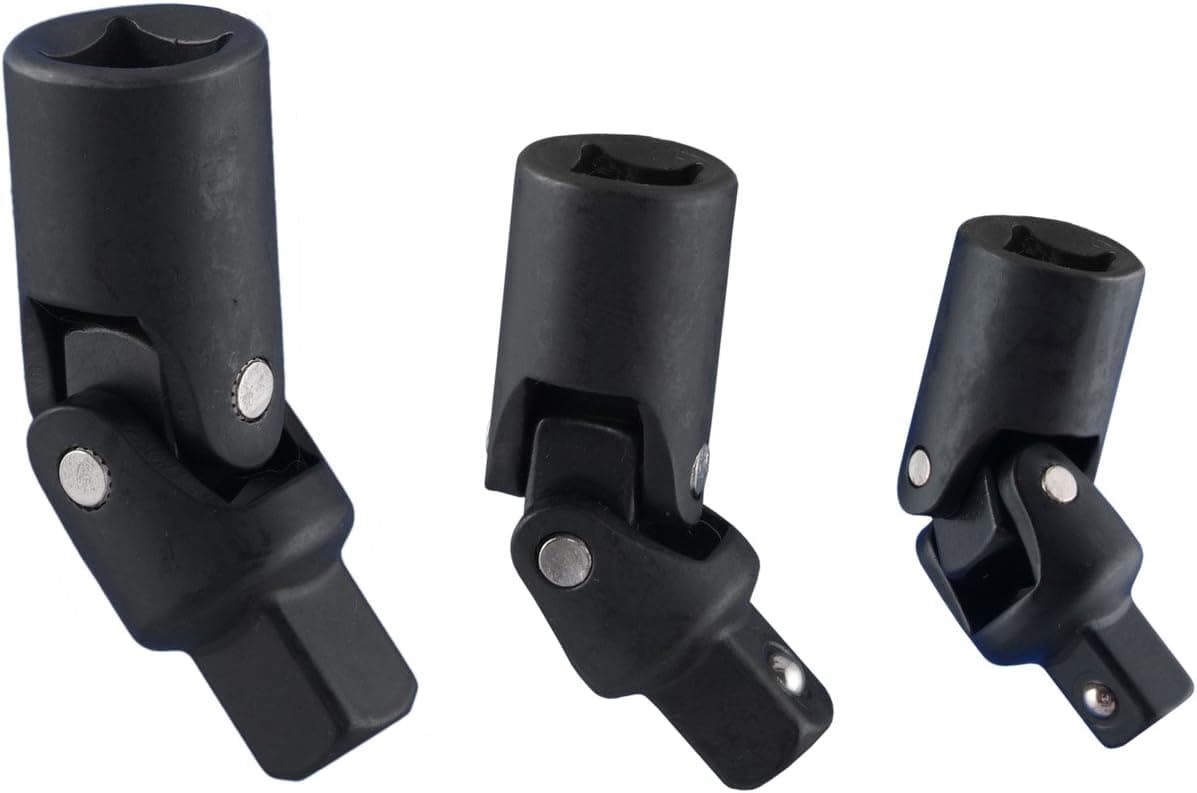 Ansen Tools AN-253 Heavy Duty Universal Impact Joint Socket Set, 3-Piece