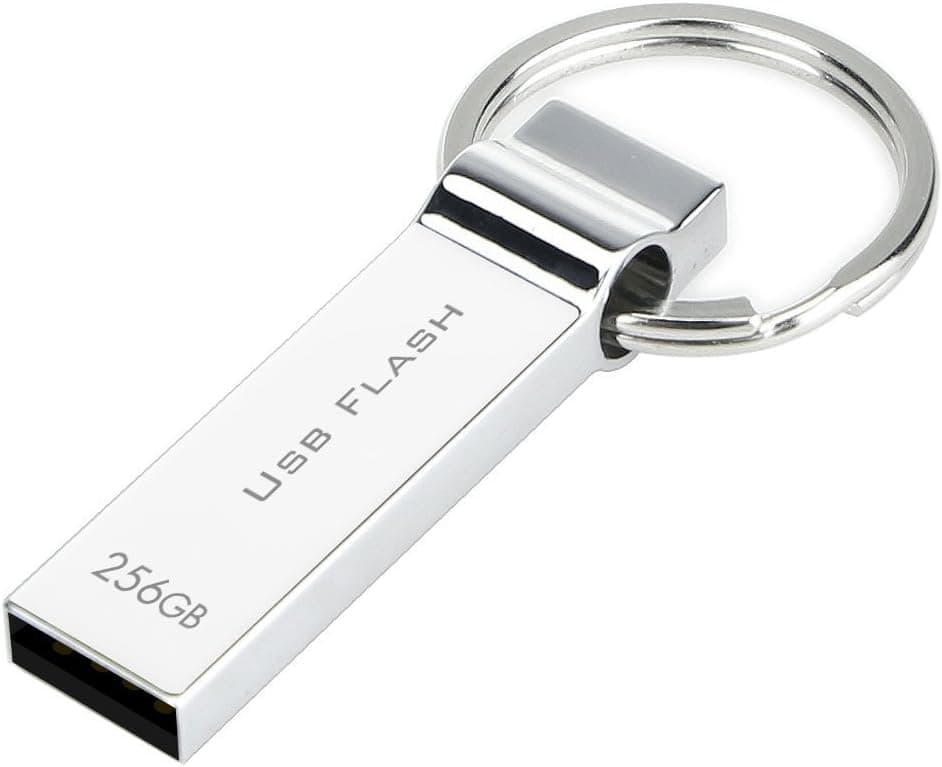 Anonyisony USB Flash Drive 512GB with Keychain Design (512GB)