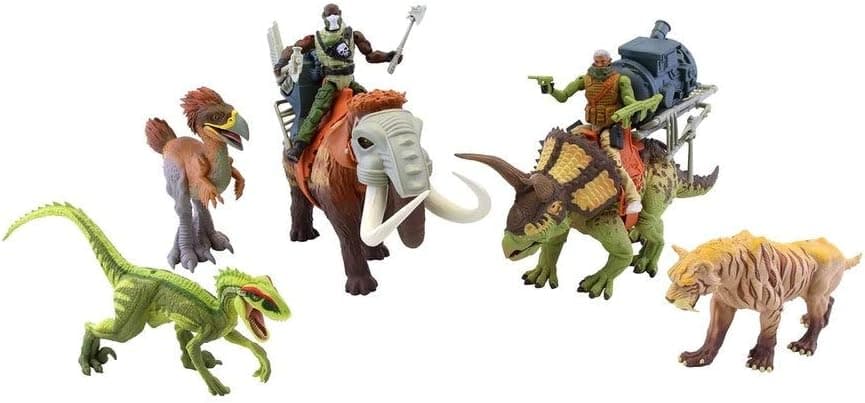 Jurassic Clash Ultimate Dino Battle Set with Figures