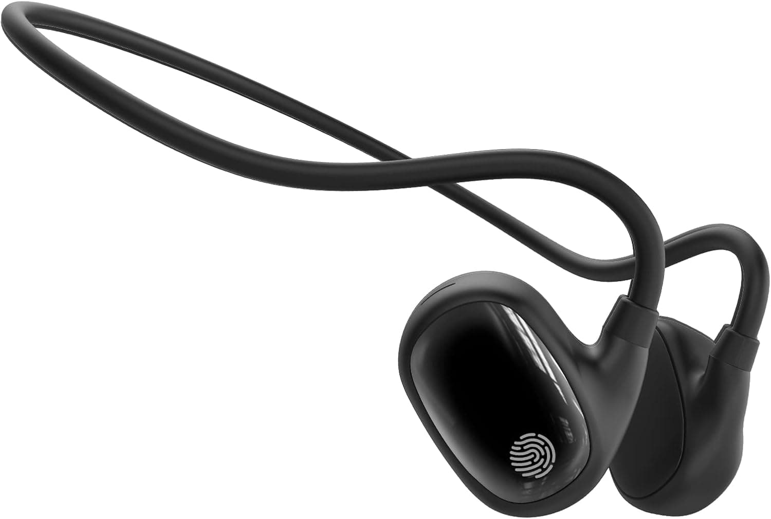 Bone Conduction Headphones, Open Ear Headphones, Bluetooth Wireless Earbuds for Running with Hi-Fi Stereo Sound Noise Cancelling Mic, Waterproof Headset for Marathon Skateboarding Cycling
