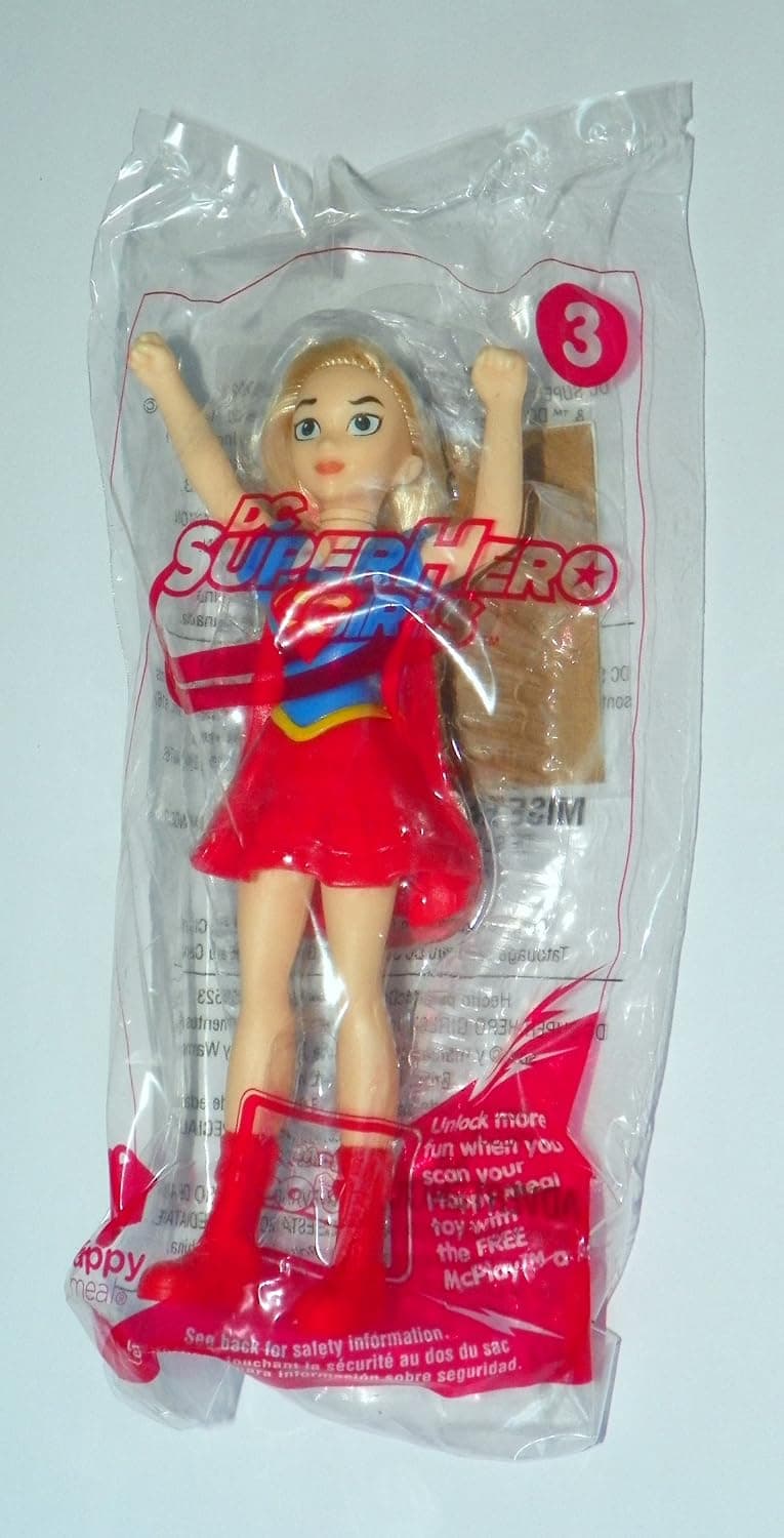 McDonalds ~ DC SUPER HERO (Girls) #3 ~ SUPERGIRL ~ 2016