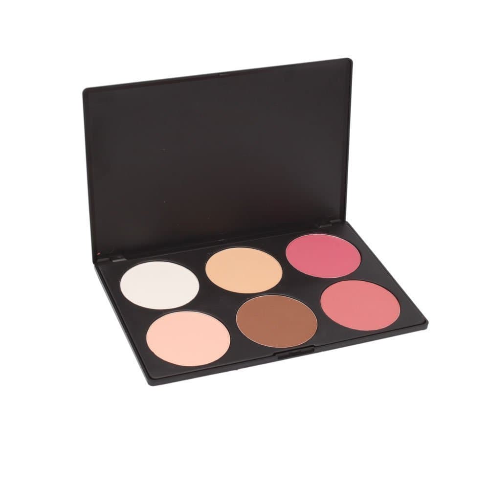 GOODBOYS(TM) Professional 6 Colors Contour Face Powder Makeup Blush Palette