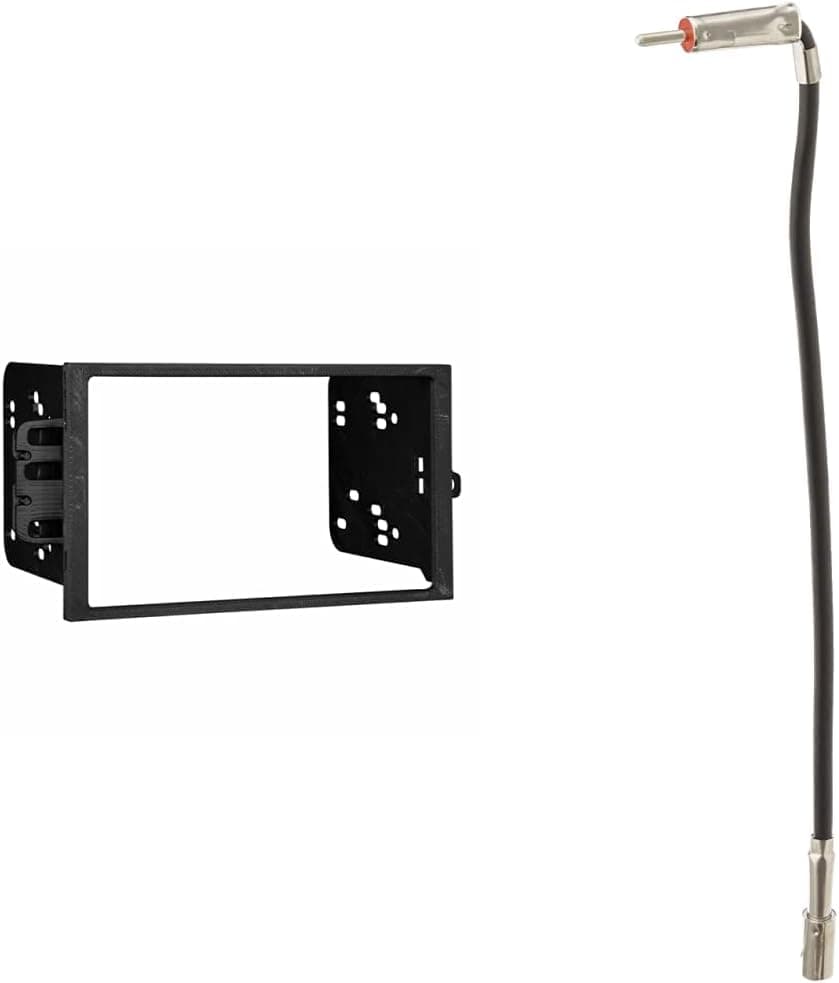 Metra Electronics 95-2001 Double DIN Installation Dash Kit for Select 1990-Up GM Vehicles & 40-GM10 GM Antenna Adapter